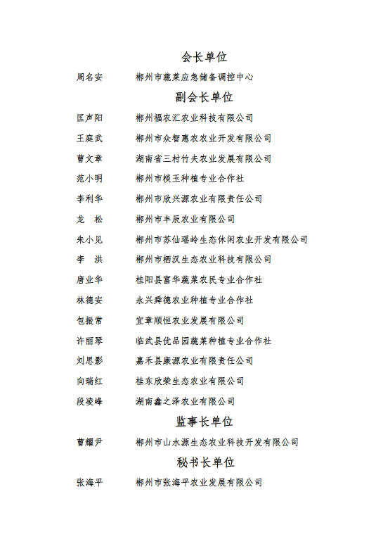 郴州市蔬菜应急储备调控中心,郴州蔬菜储备调控与基地建设